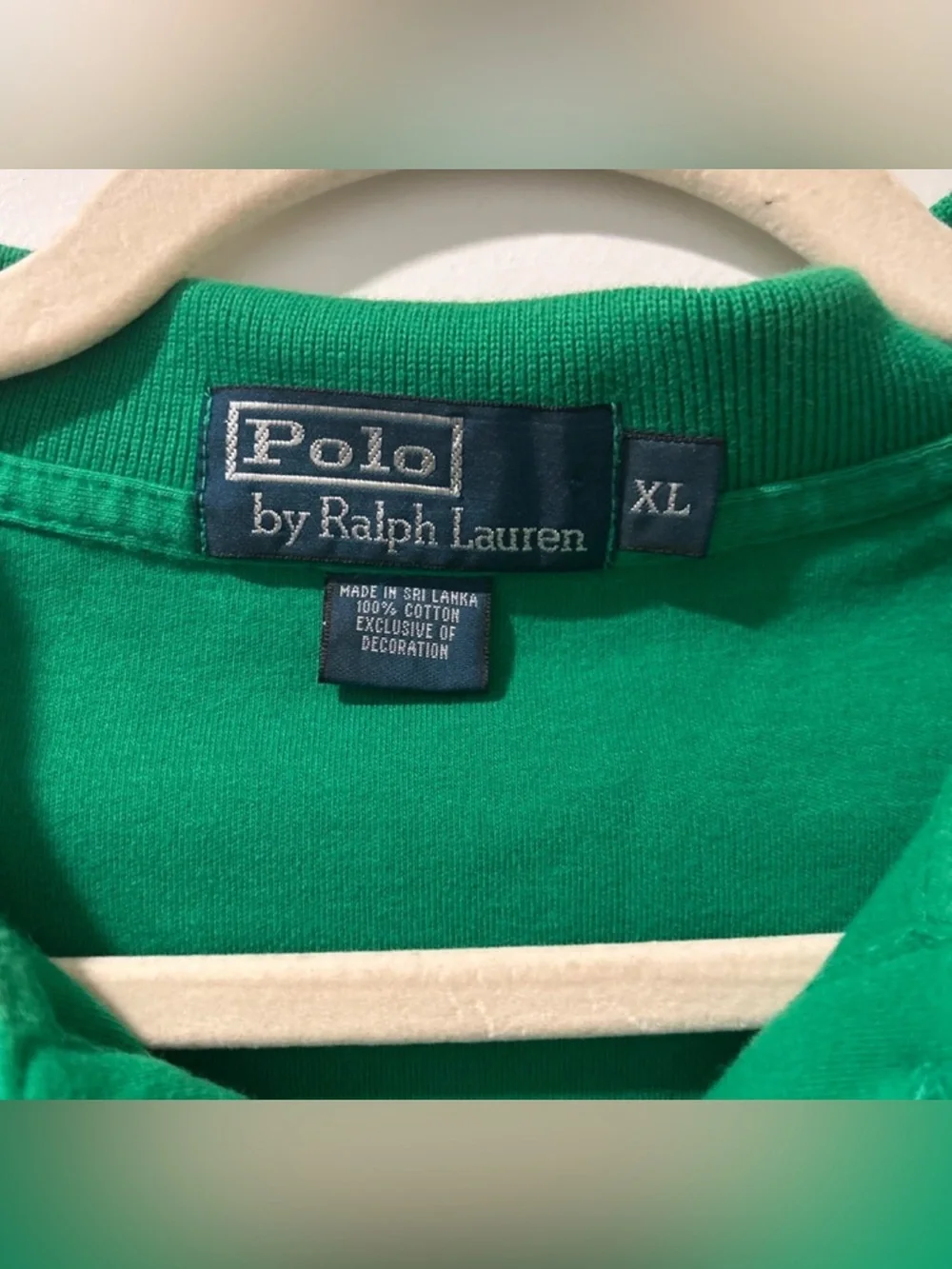 Polo by Ralph Lauren Bright Green Polo with Yellow Pony